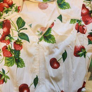 RARE Bernie Dexter x Bettie Page Cherries and Strawberries Dress